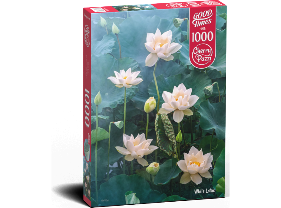 CHERRY PAZZI Puzzle Biely lotus 1000 dielikov