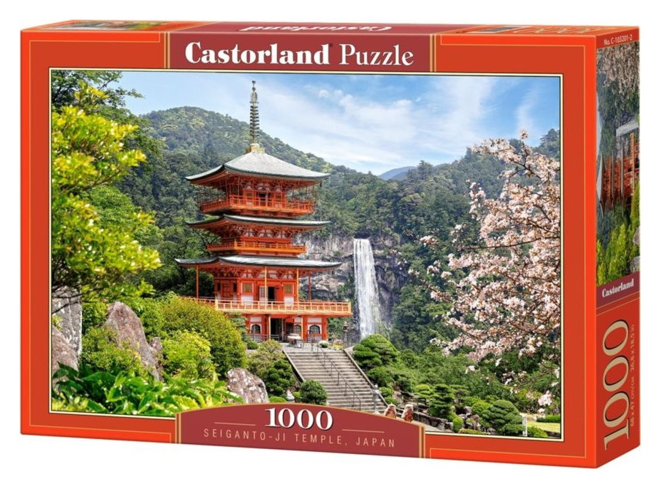 CASTORLAND Puzzle Chrám Seiganto-ju, Japonsko 1000 dielikov