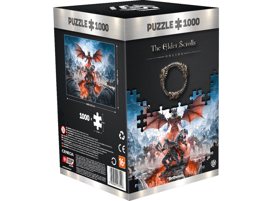 GOOD LOOT Puzzle The Elder Scrolls Online - Vista of Greymoor 1000 dielikov