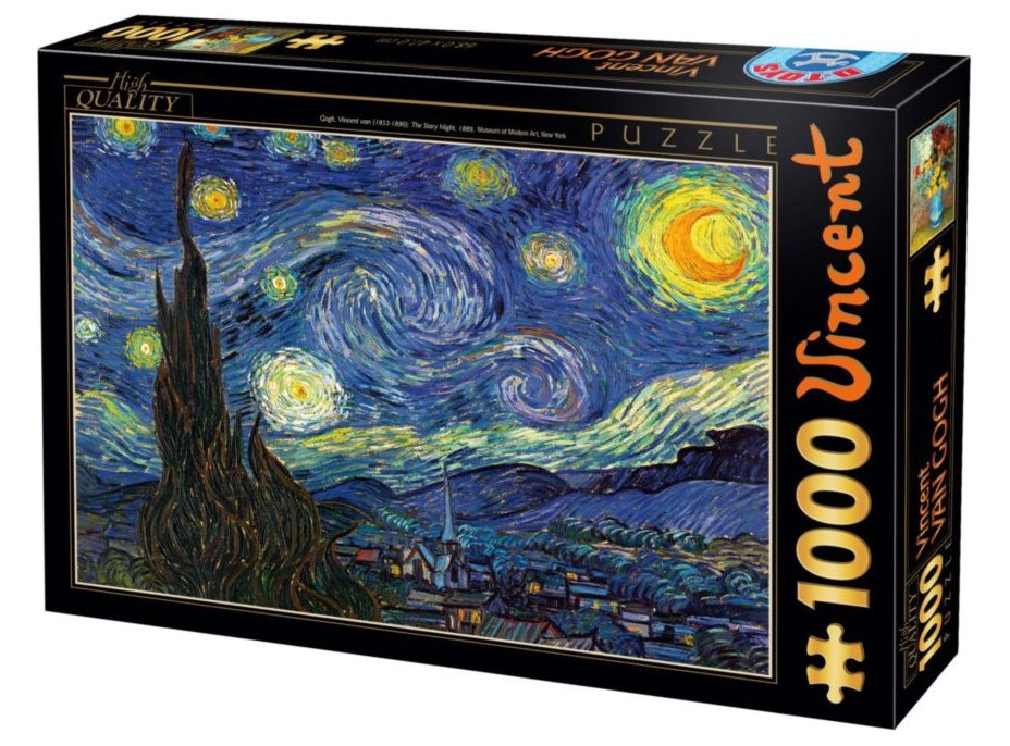 D-TOYS Puzzle Hviezdna noc 1000 dielikov