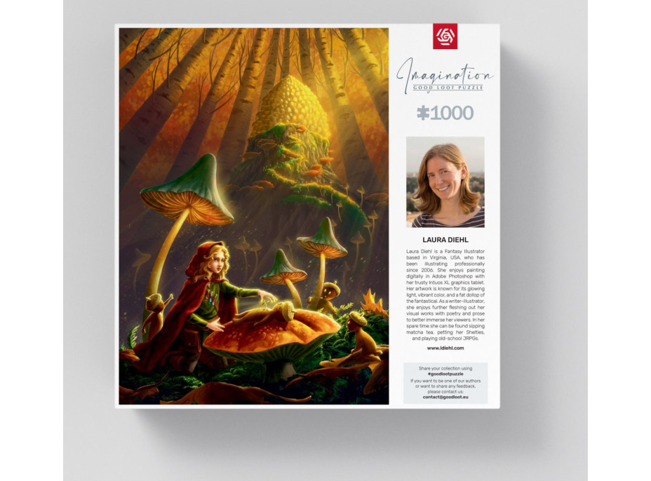 GOOD LOOT Puzzle Imagination: Laura Diehl - From Acorns 1000 dielikov