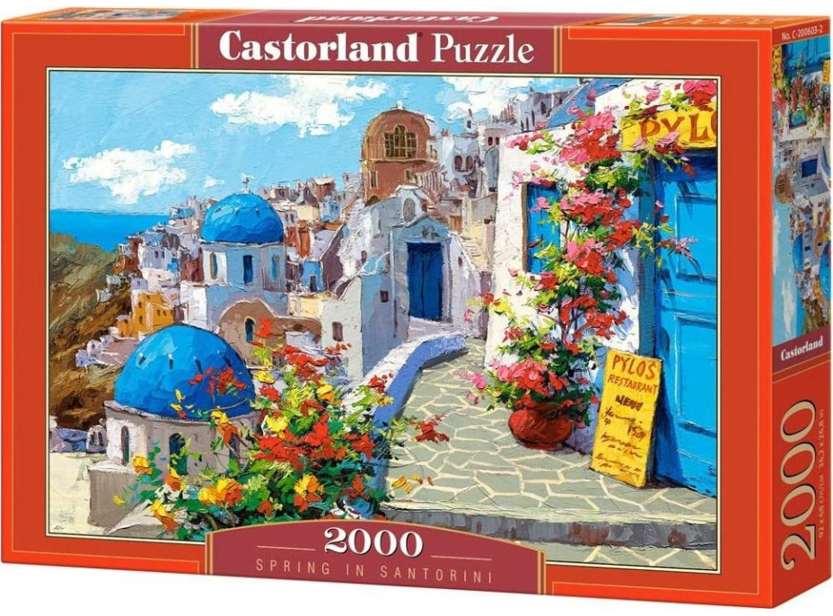 CASTORLAND Puzzle Jar v Santorini 2000 dielikov