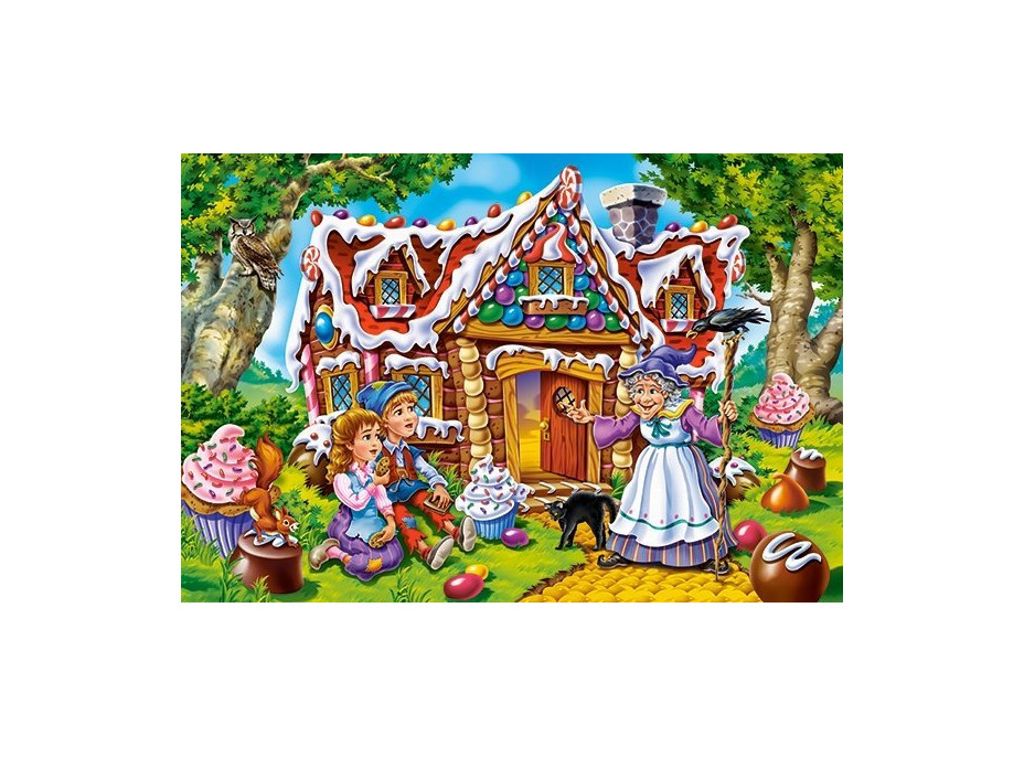 CASTORLAND Puzzle Janko a Marienka MAXI 40 dielikov