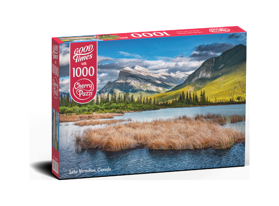 CHERRY PAZZI Puzzle Jazero Vermilion, Národný park Banff, Kanada 1000 dielikov