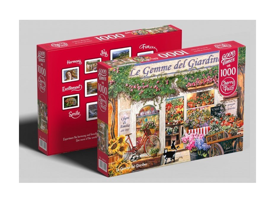 CHERRY PAZZI Puzzle Klenoty záhrady 1000 dielikov