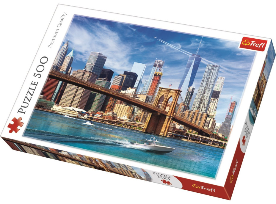 TREFL Puzzle Pohľad na New York 500 dielikov