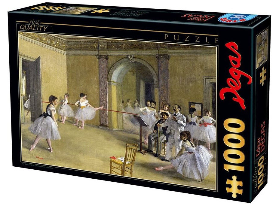 D-TOYS Puzzle Tanečný foyer v opere 1000 dielikov