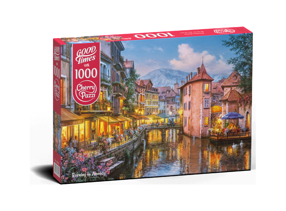 CHERRY PAZZI Puzzle Večer v Annecy 1000 dielikov