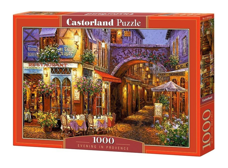 CASTORLAND Puzzle Večer v Provence 1000 dielikov