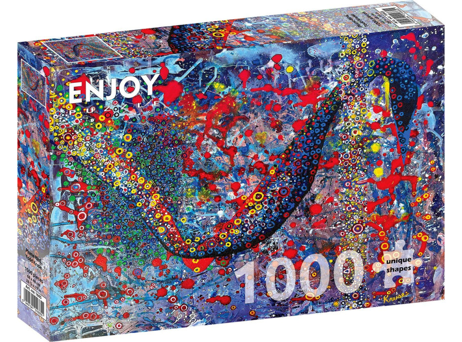 ENJOY Puzzle Volavka biela 1000 dielikov