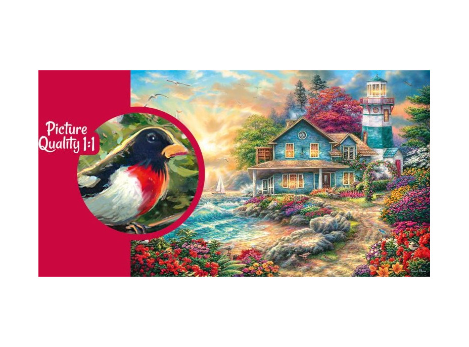 CHERRY PAZZI Puzzle Východ slnka pri mori 2000 dielikov