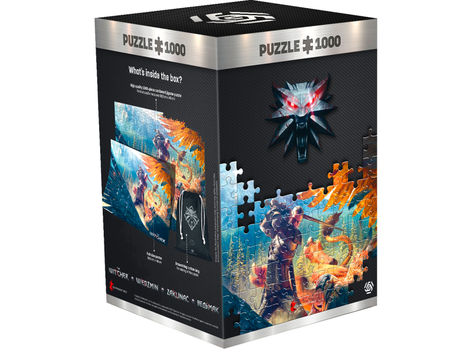 GOOD LOOT Puzzle Witcher - Griffin Fight 1000 dielikov