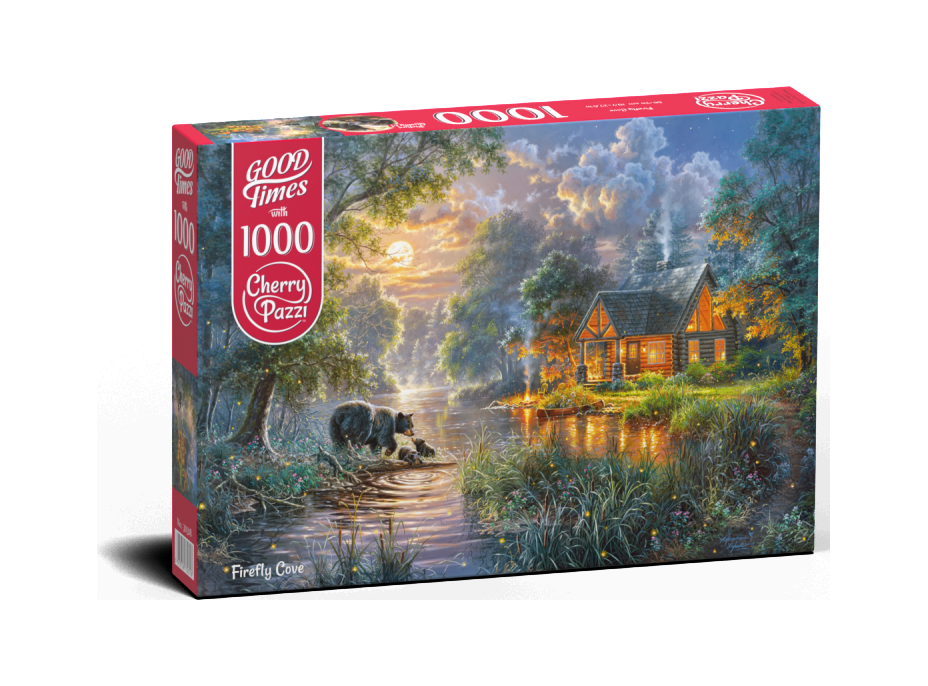 CHERRY PAZZI Puzzle Zátoka svetlušiek 1000 dielikov