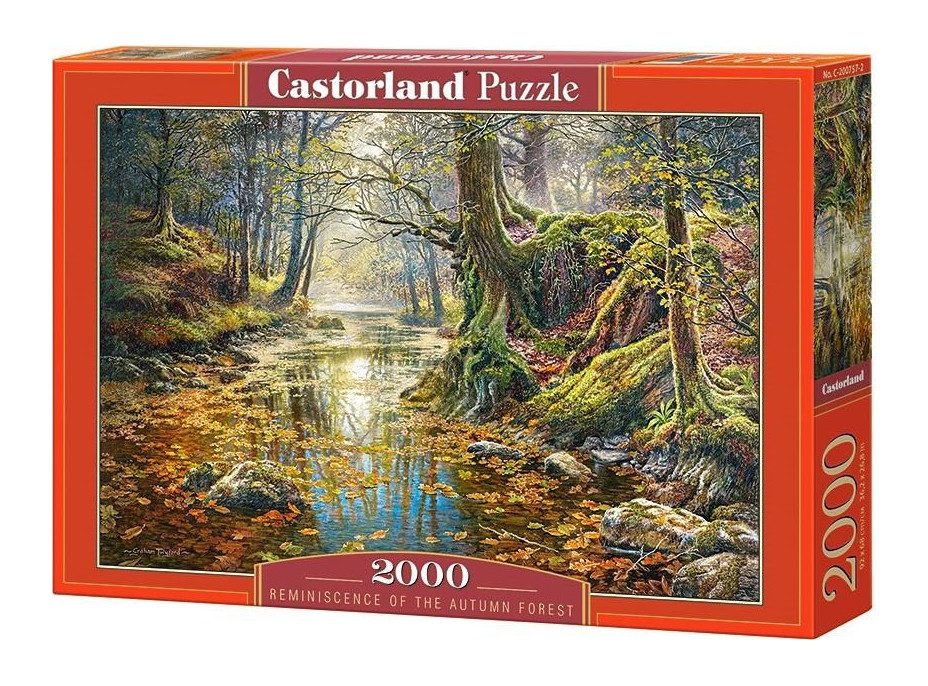 CASTORLAND Puzzle Jeseň v lese 2000 dielikov