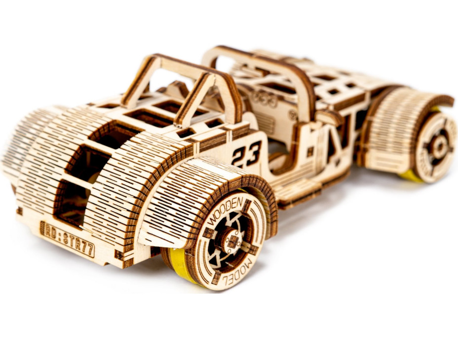 WOODEN CITY 3D puzzle Automobil Roadster 111 dielov