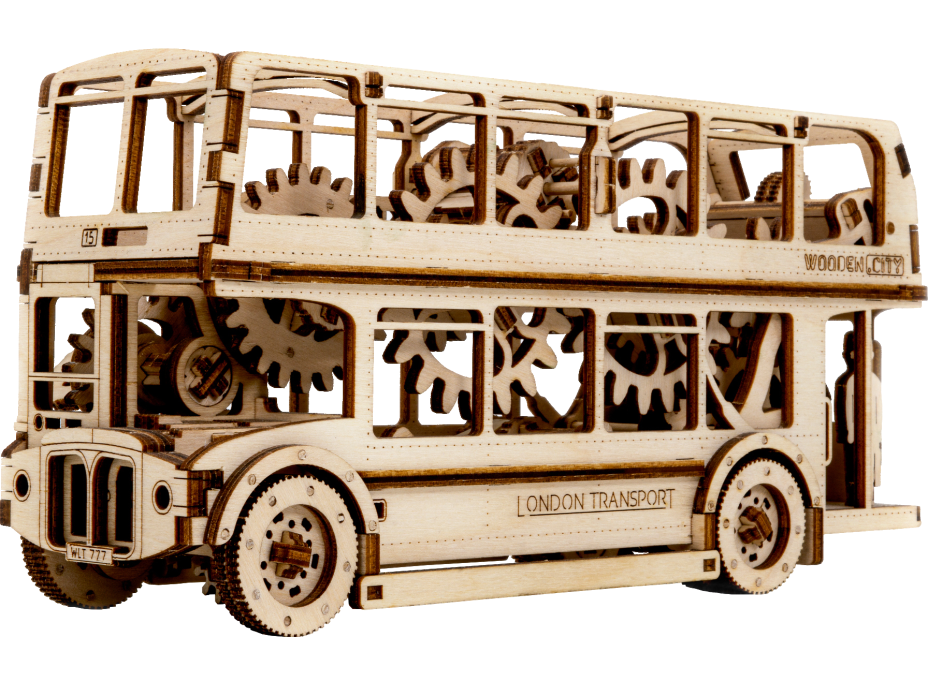 WOODEN CITY 3D puzzle Londýnsky autobus 216 dielov