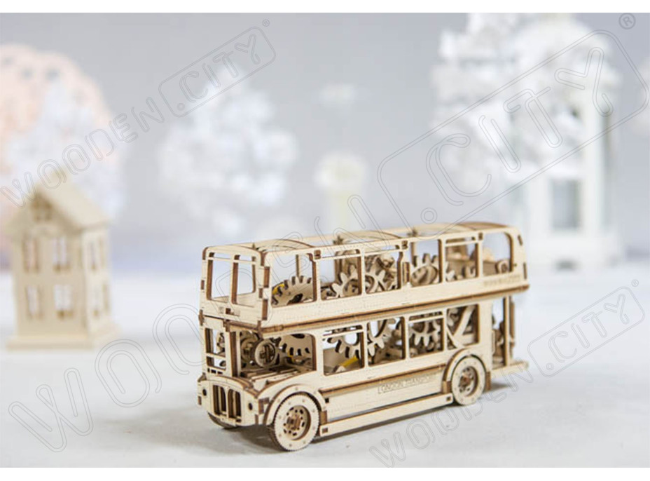 WOODEN CITY 3D puzzle Londýnsky autobus 216 dielov