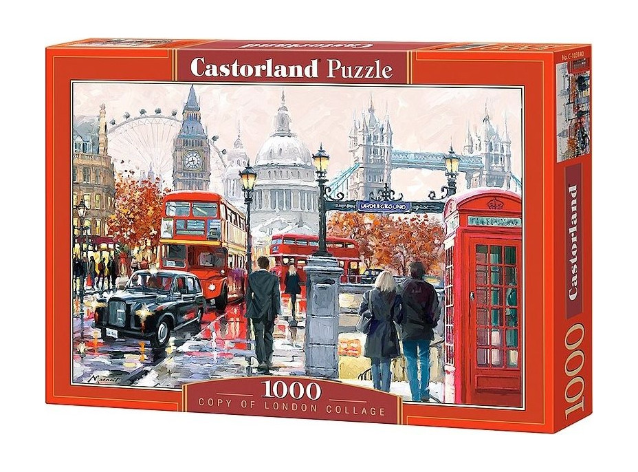 CASTORLAND Puzzle Londýn (koláž) 1000 dielikov