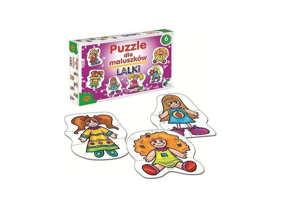 ALEXANDER Baby puzzle Bábiky 6v1 (2-7 dielikov)