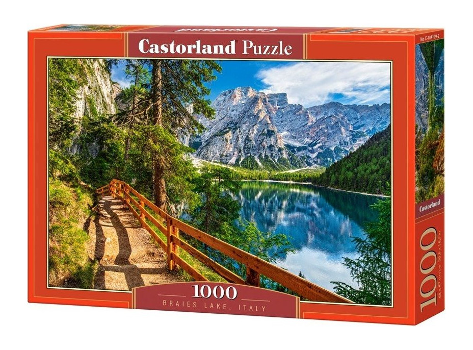 CASTORLAND Puzzle Braies Lake, Taliansko 1000 dielikov