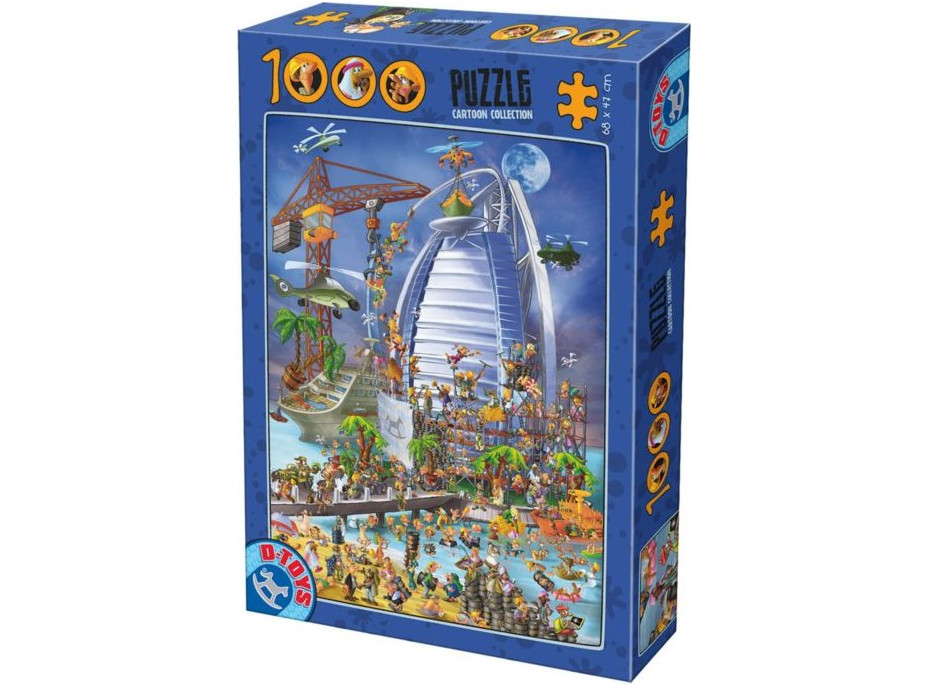 D-TOYS Puzzle Burj al Arab 1000 dielikov