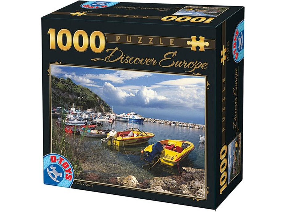 D-TOYS Puzzle Korfu, Grécko 1000 dielikov