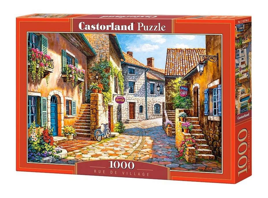 CASTORLAND Puzzle Cesta v dedine 1000 dielikov