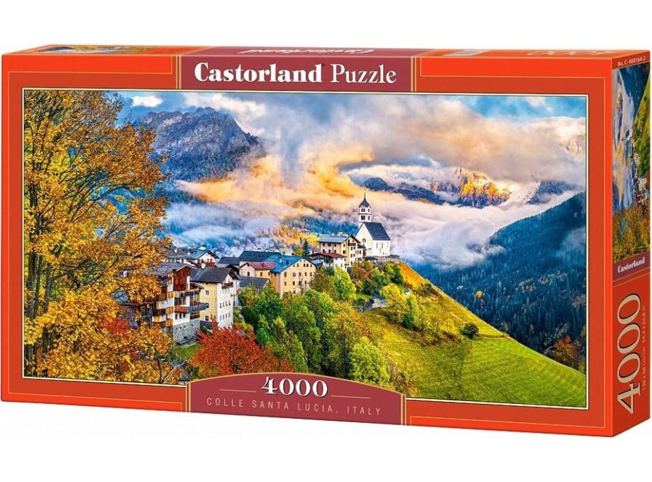 CASTORLAND Puzzle Colle Santa Lucia, Taliansko 4000 dielikov