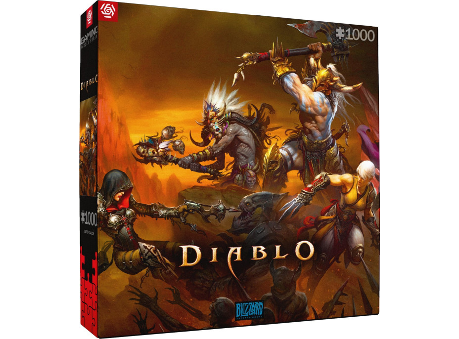 GOOD LOOT Puzzle Diablo Heroes Battle 1000 dielikov