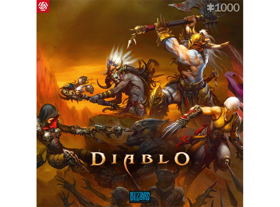 GOOD LOOT Puzzle Diablo Heroes Battle 1000 dielikov