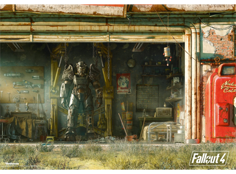 GOOD LOOT Puzzle Fallout 4 - Garage 1000 dielikov