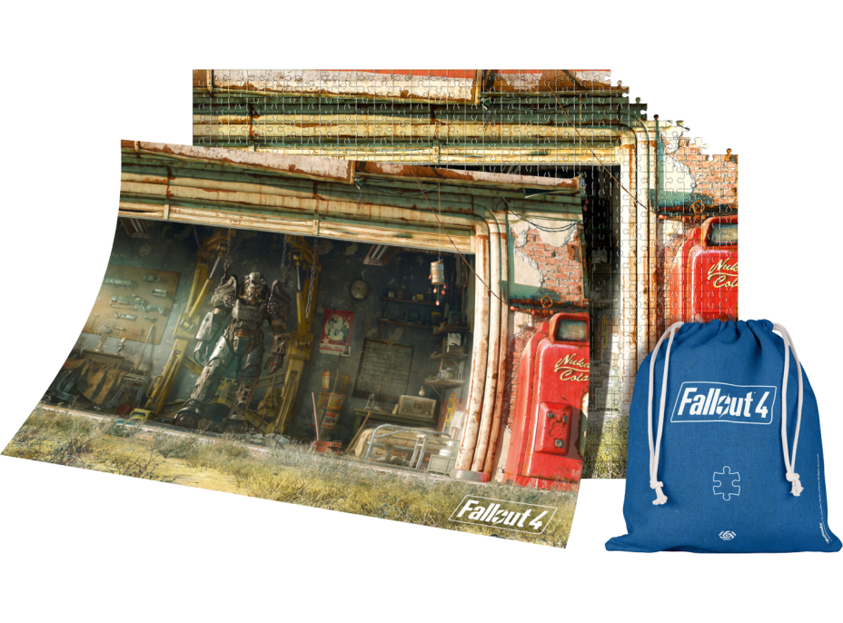 GOOD LOOT Puzzle Fallout 4 - Garage 1000 dielikov