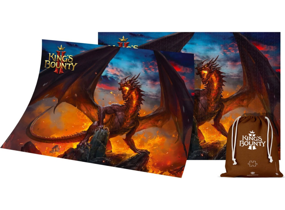 GOOD LOOT Puzzle King&#39;s Bounty II: Dragon 1000 dielikov