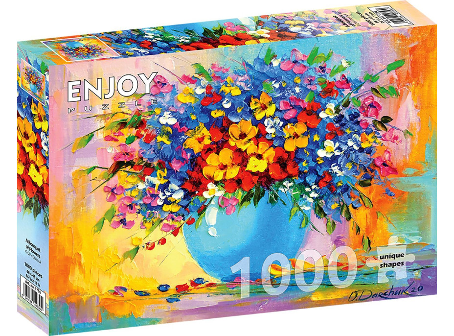ENJOY Puzzle Kvetinová kytica 1000 dielikov