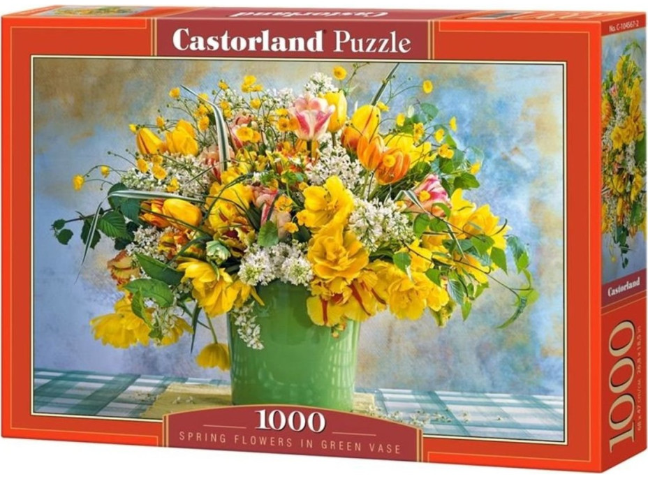 CASTORLAND Puzzle Kytica jarných kvetov 1000 dielikov
