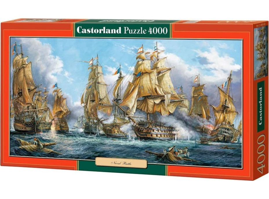 CASTORLAND Puzzle Námorná bitka 4000 dielikov