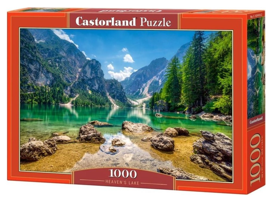 CASTORLAND Puzzle Nebeské jazero 1000 dielikov