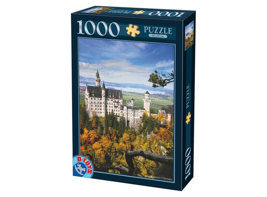 D-TOYS Puzzle Neuschwanstein, Nemecko 1000 dielikov