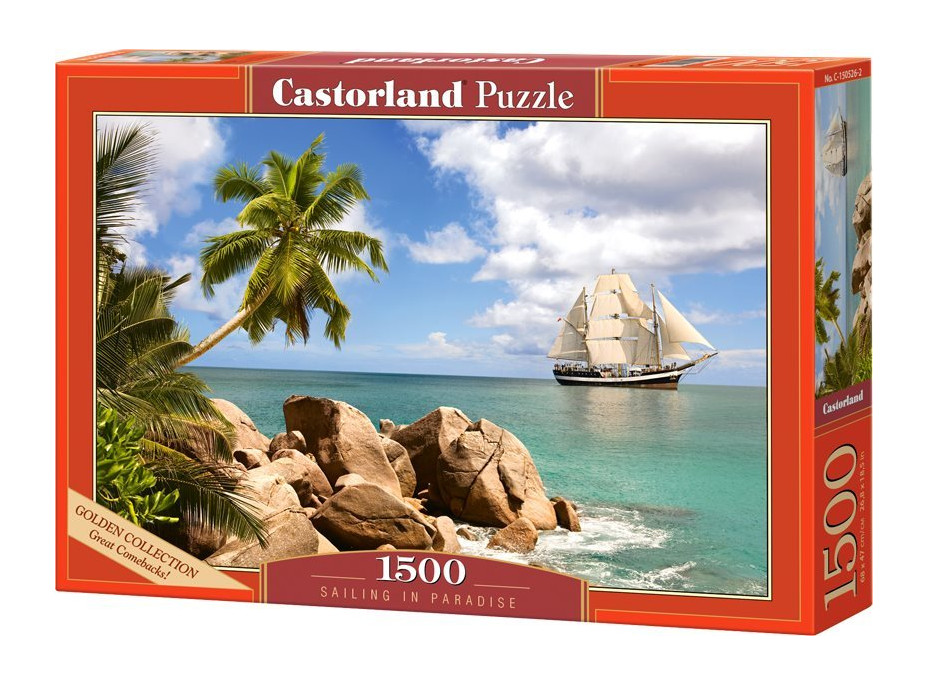 CASTORLAND Puzzle Plavba rajom 1500 dielikov