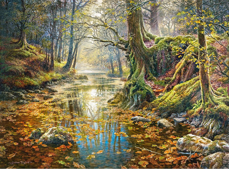 CASTORLAND Puzzle Jeseň v lese 2000 dielikov