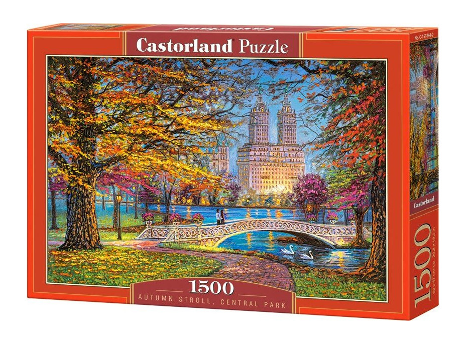 CASTORLAND Puzzle Jesenný Central Park, New York 1500 dielikov