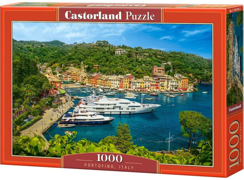 CASTORLAND Puzzle Portofino, Taliansko 1000 dielikov