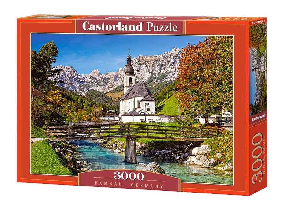 CASTORLAND Puzzle Ramsau, Nemecko 3000 dielikov