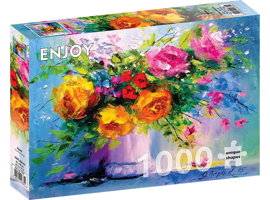 ENJOY Puzzle Ruža 1000 dielikov