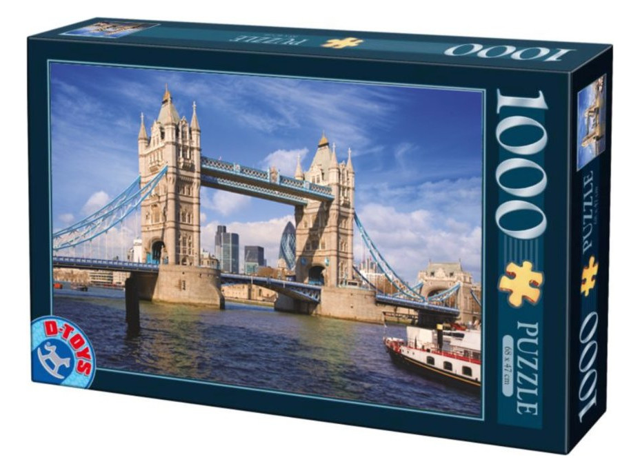 D-TOYS Puzzle Tower Bridge, Londýn 1000 dielikov