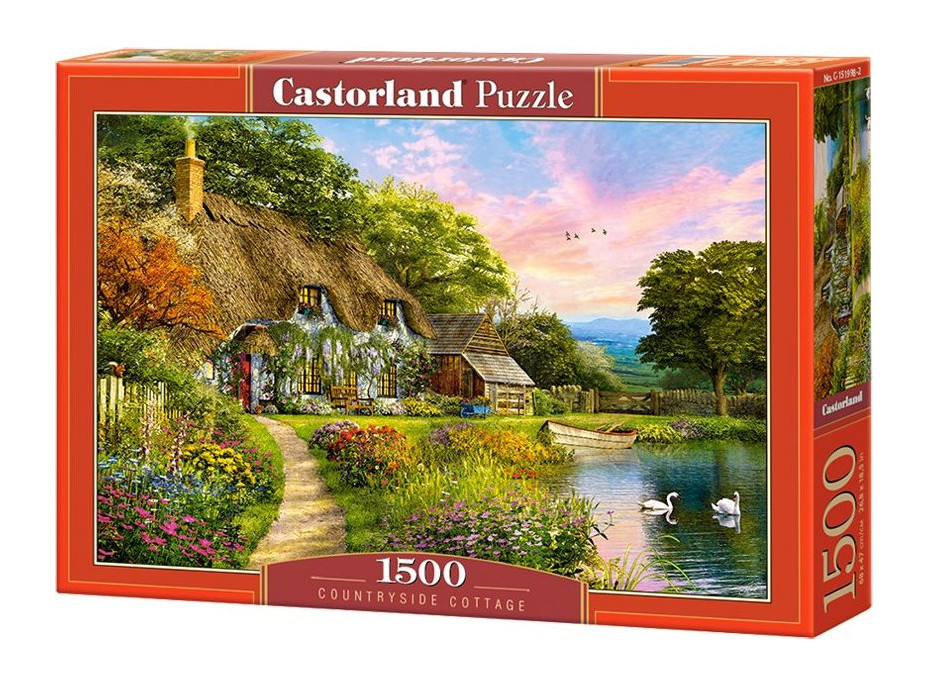 CASTORLAND Puzzle Vidiecka chalúpka 1500 dielikov