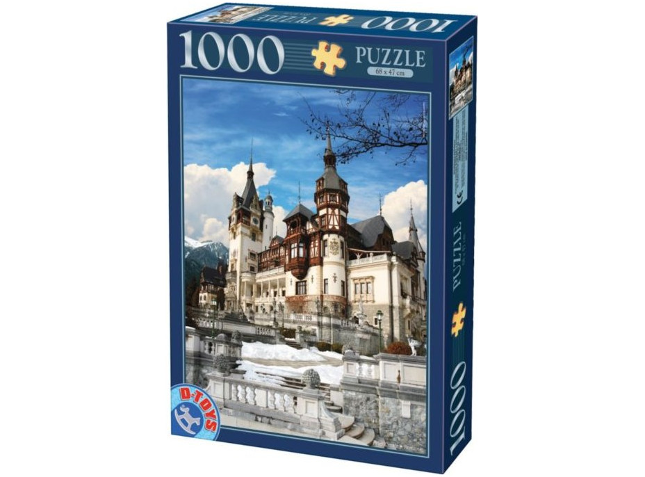 D-TOYS Puzzle Zámok Peles, Rumunsko 1000 dielikov
