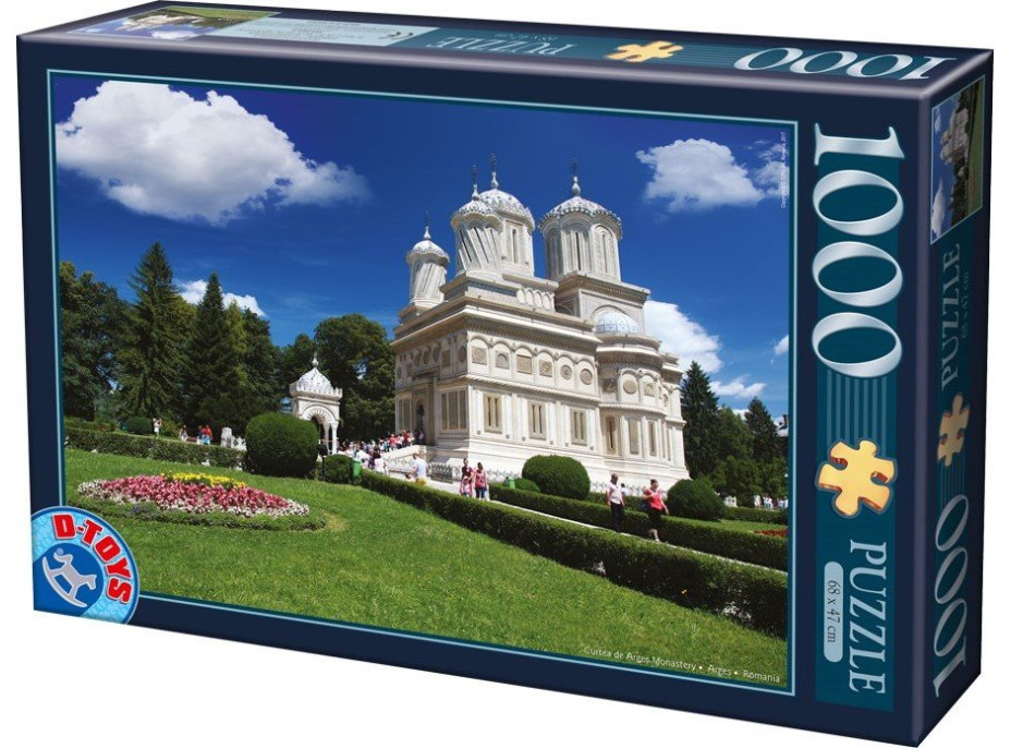 D-TOYS Puzzle Curtea de Arges Monastery, Rumunsko 1000 dielikov