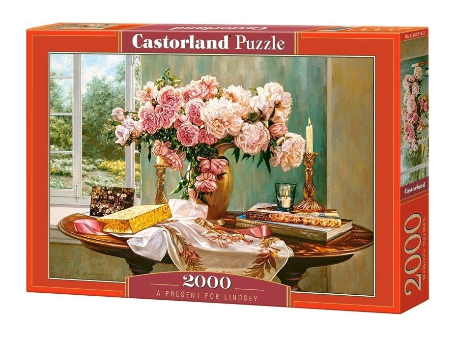 CASTORLAND Puzzle Darček pre Lindsey 2000 dielikov