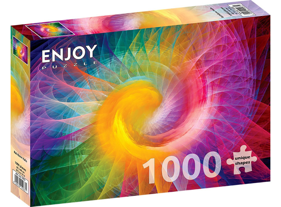 ENJOY Puzzle Dúhová svätožiara 1000 dielikov